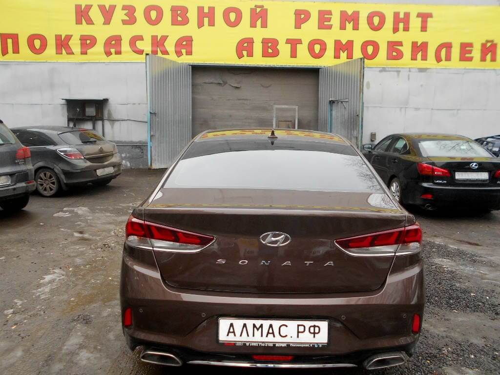 Кузовной ремонт Hyundai Sonata | Хендай Соната | ВАО | Алмас